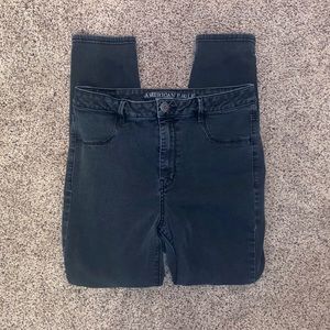 American Eagle black jegginngs